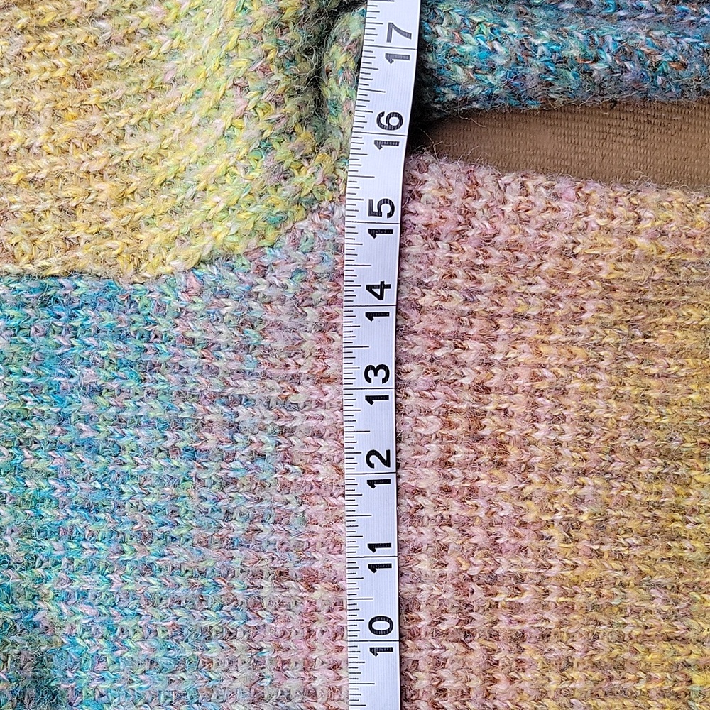 Broadway 38 Anthro?Multicolor Knit Women's Sweater Size Small. Measurements - Picture 3 of 4